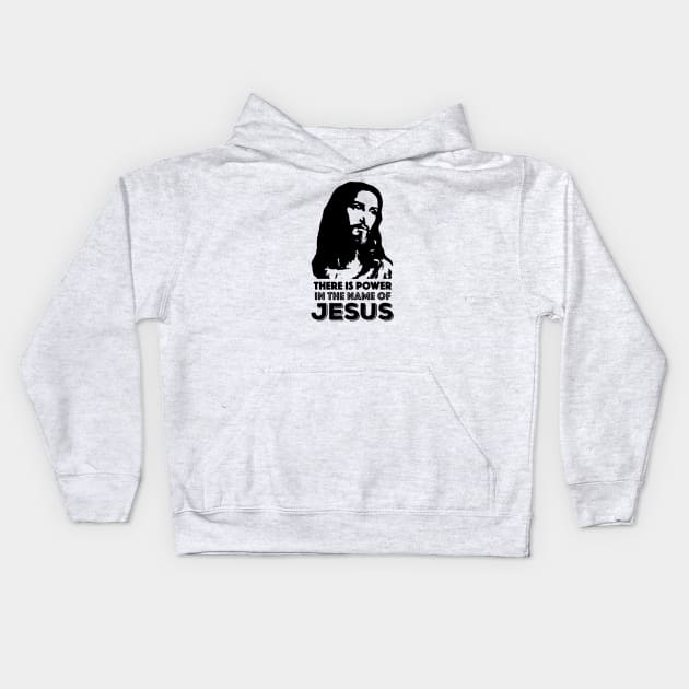 Power in Jesus Kids Hoodie by VinceField